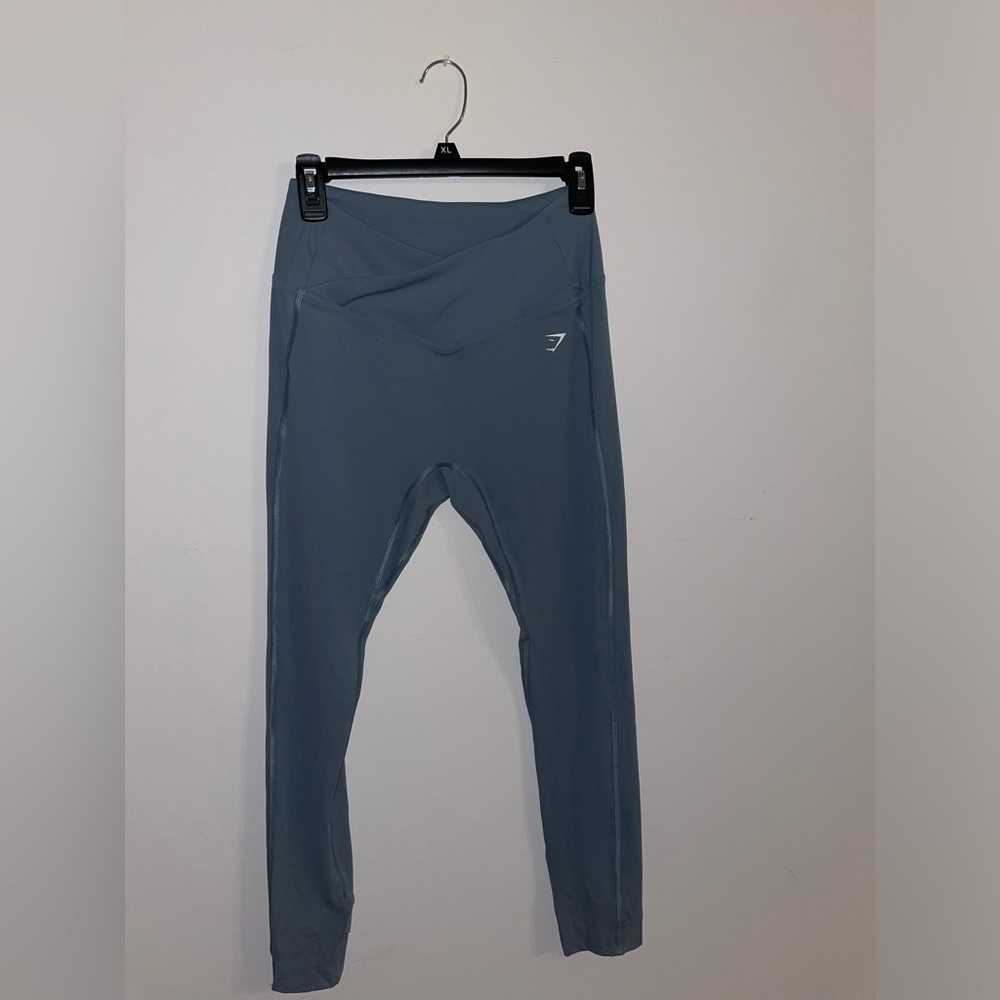 Gymshark Crossover Leggings Thunder blue